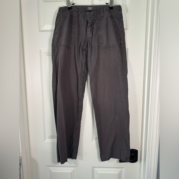 J. Galt Brandy Melville Grey Cargo Utility Style Pants Low Rise Womens Size 26 - Picture 1 of 9